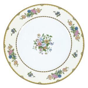 Vintage Noritake Elysian Floral 10 Inch Dinner Decorative Wall Plate 1920s GUC